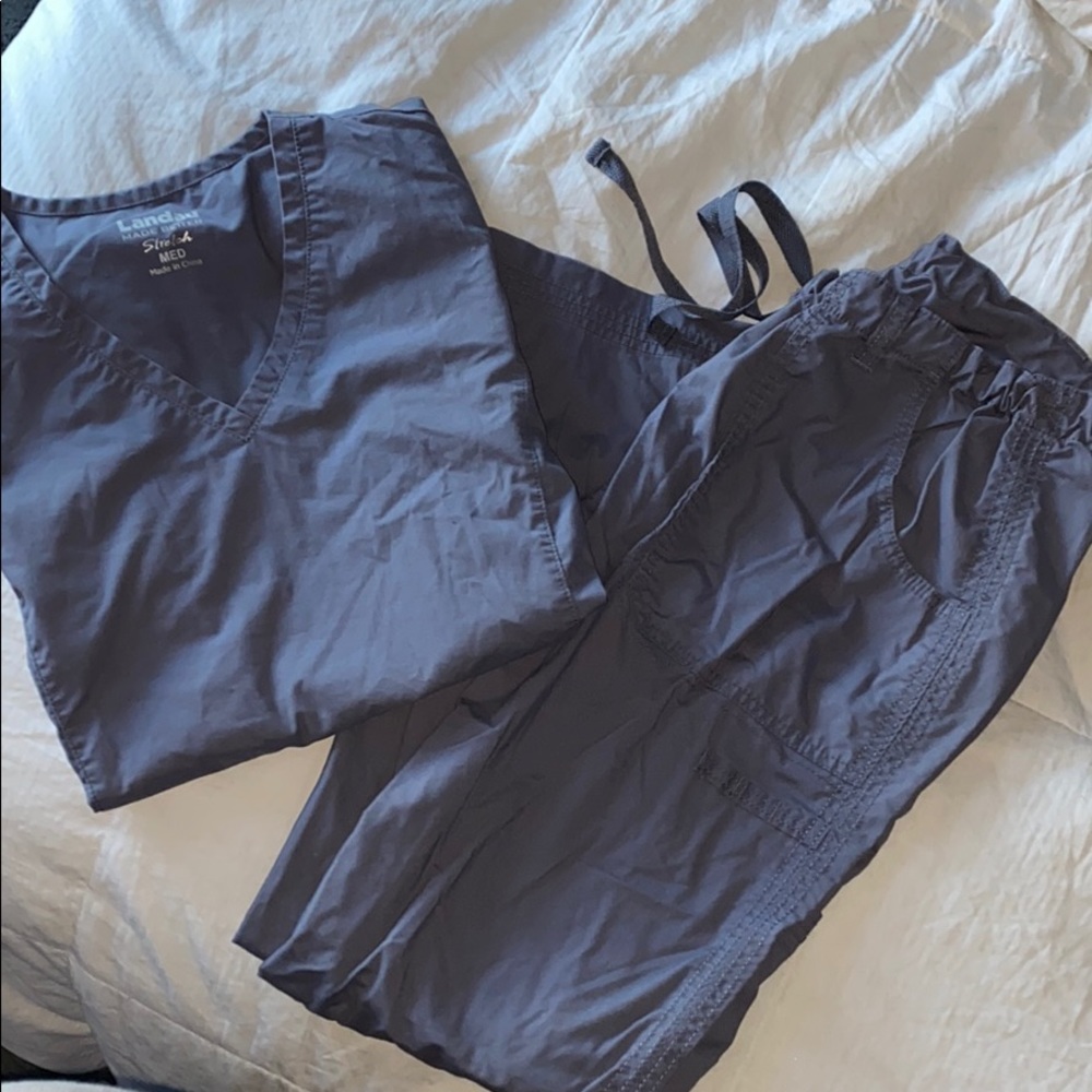 Landau Stretch Grey Scrubs